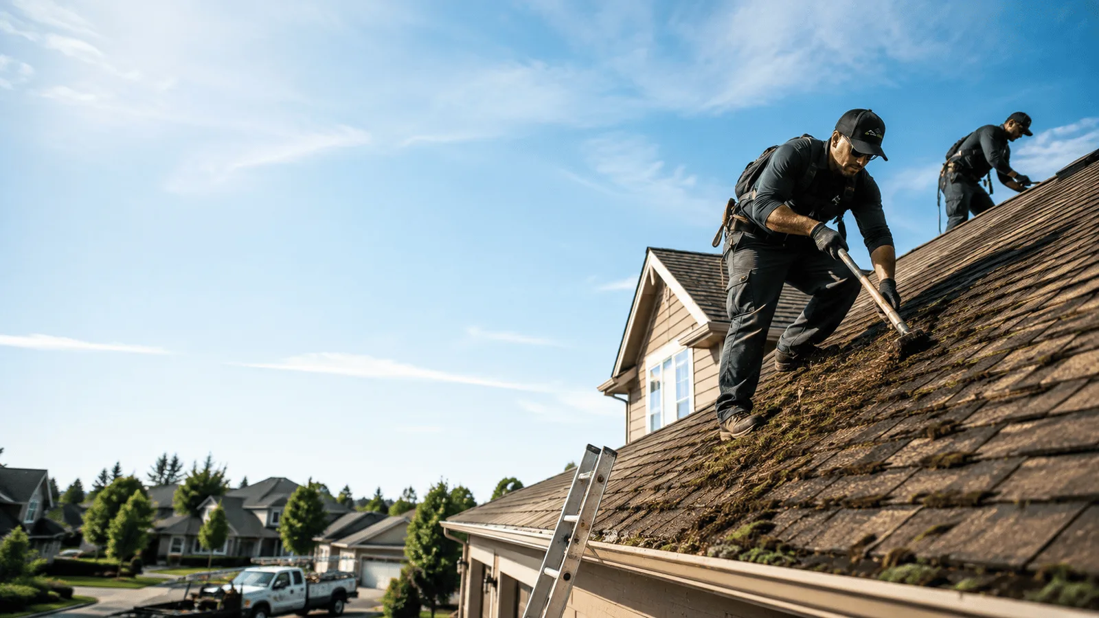 Roof Moss Removal in Jackson, TN near me